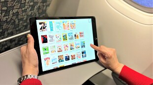 EVA accelerated development of our digital reading services to not only expand inflight reading material selections and boost COVID safety but also to protect our environment by eliminating newspaper and magazine waste.