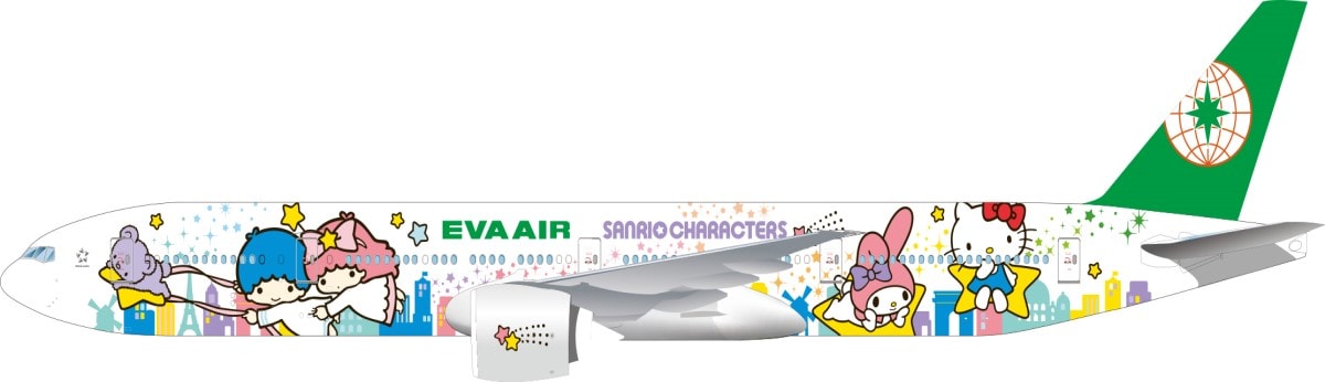 Flight Information EVA Special Livery Jets EVA Air