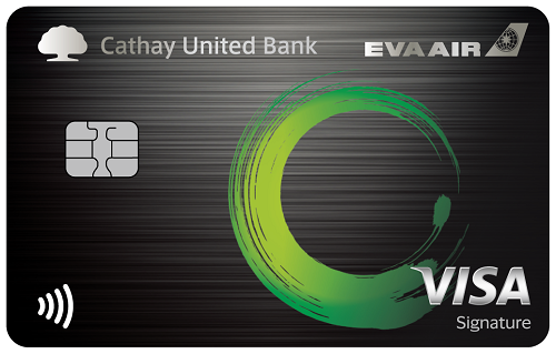 Cathay United Bank EVA Air Co-Brand Signature Card image