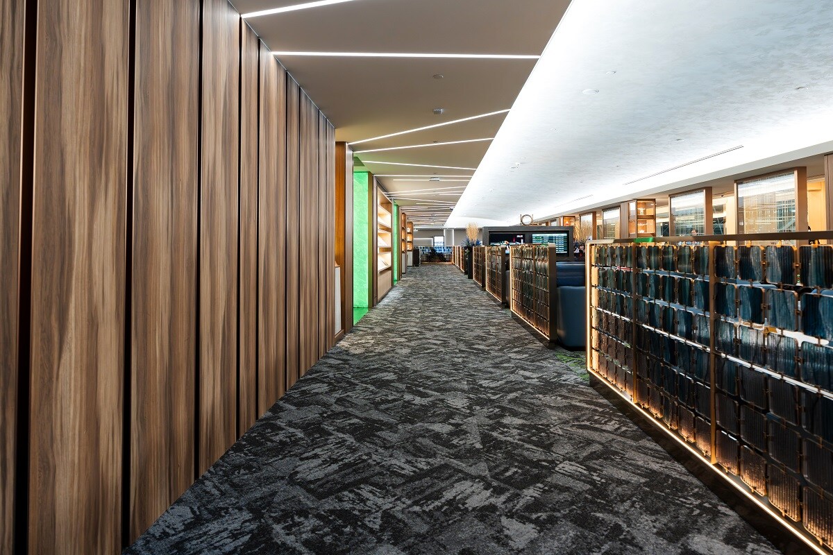 Corridor in The Star Lounge