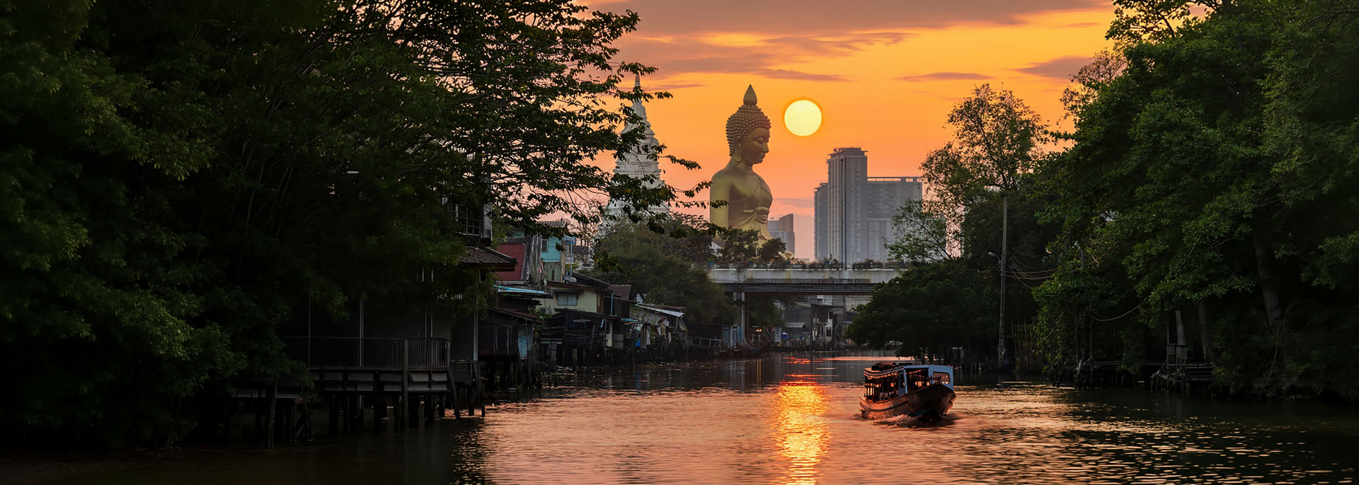 Bangkok at Sunset
