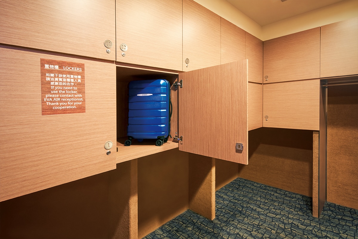 Lockers in The Star Lounge 