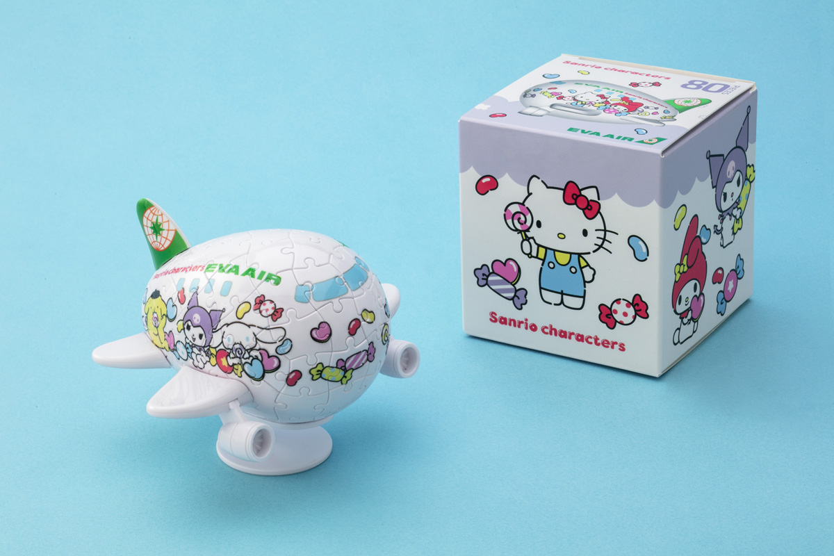Hello Kitty Lolly 3D Airplane Jigsaw Puzzle