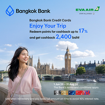 Special privileges from Bangkok Bank credit cards
