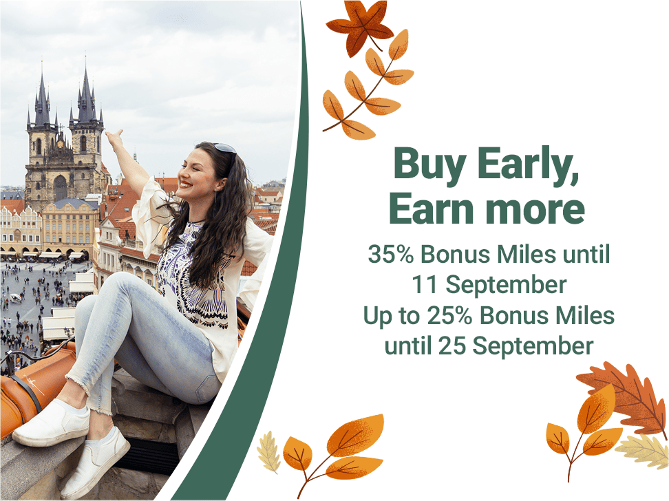 Purchase miles promotion