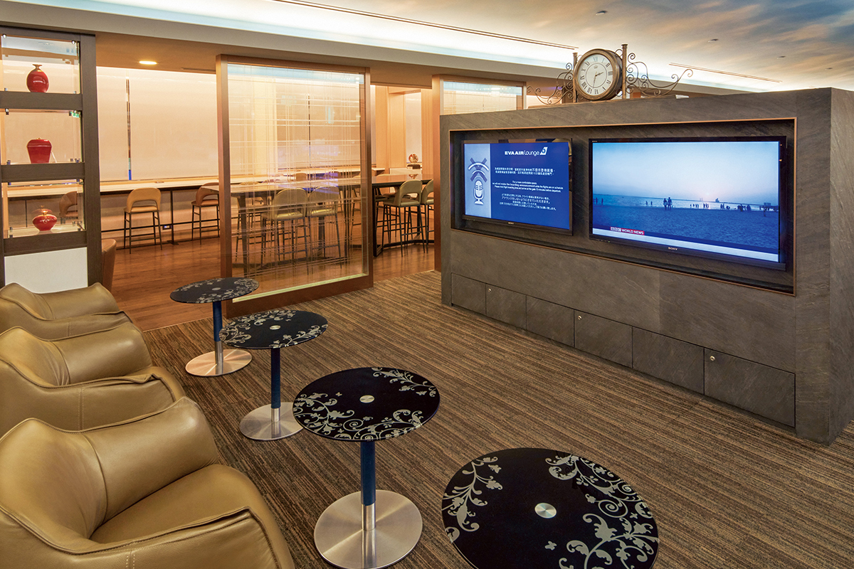Television in The Star Lounge