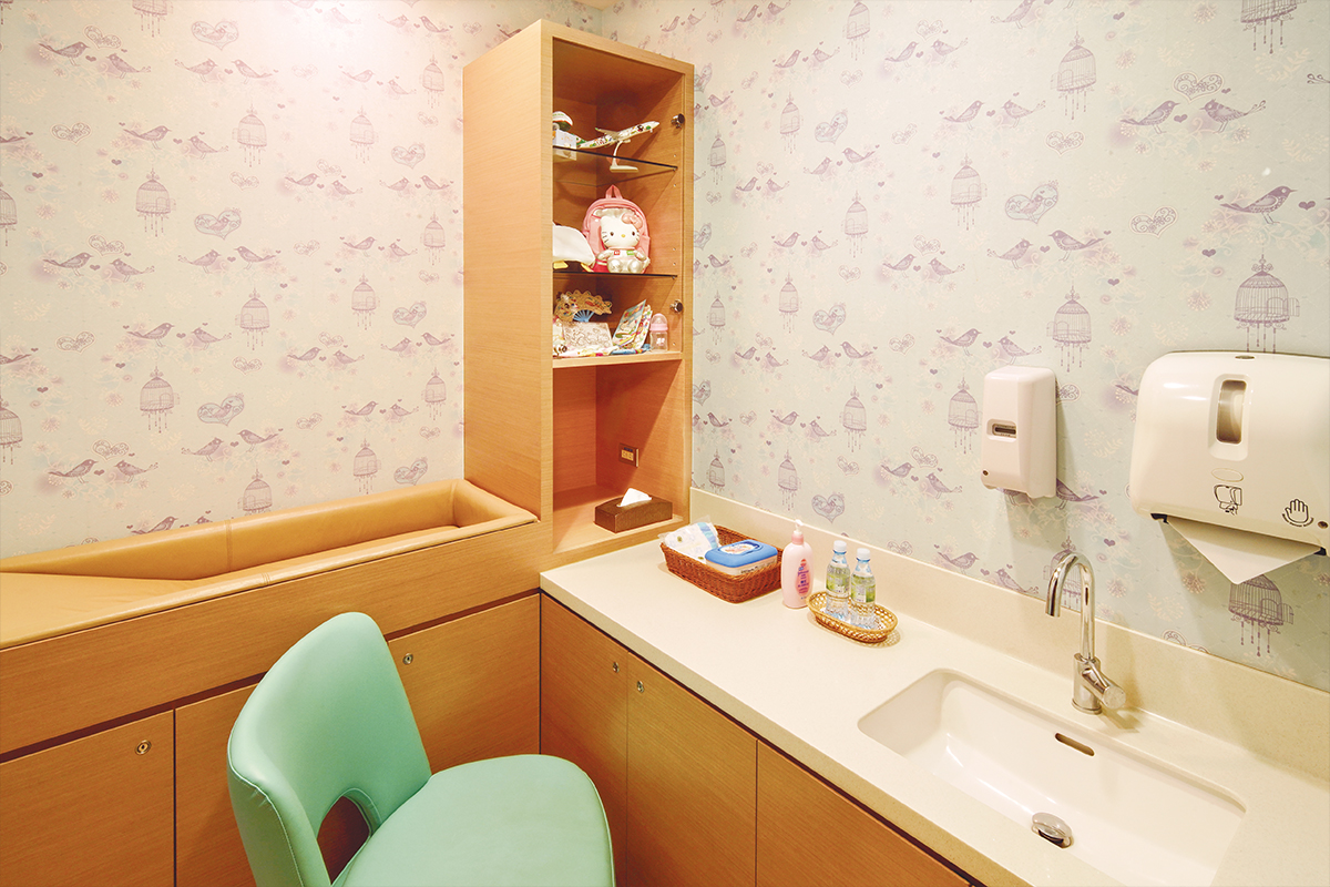 Baby Changing Facilities in The Star Lounge