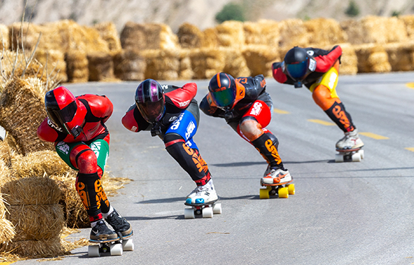 World Downhill skateboarding Championship - Isle of Man