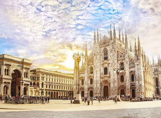 The historic Milan Cathedral is a must-visit spot for travelers