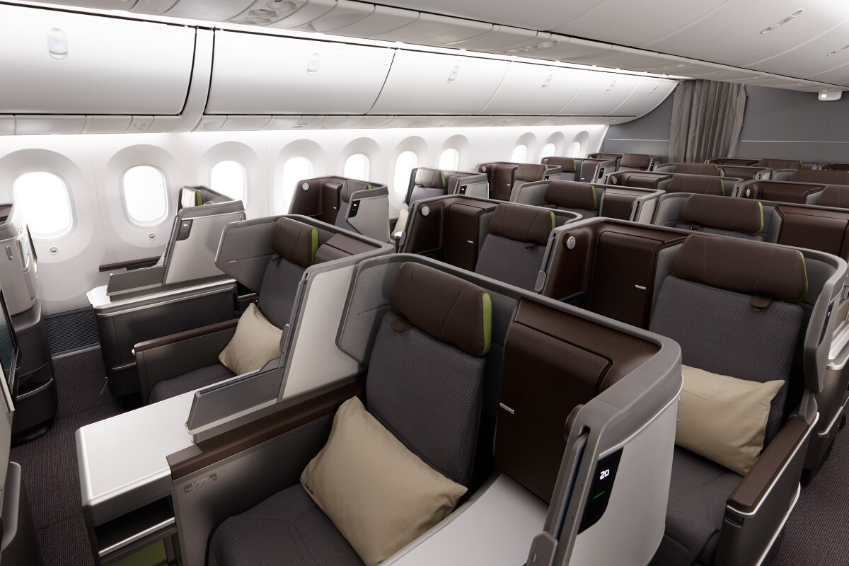 波音787皇璽桂冠艙座椅安排