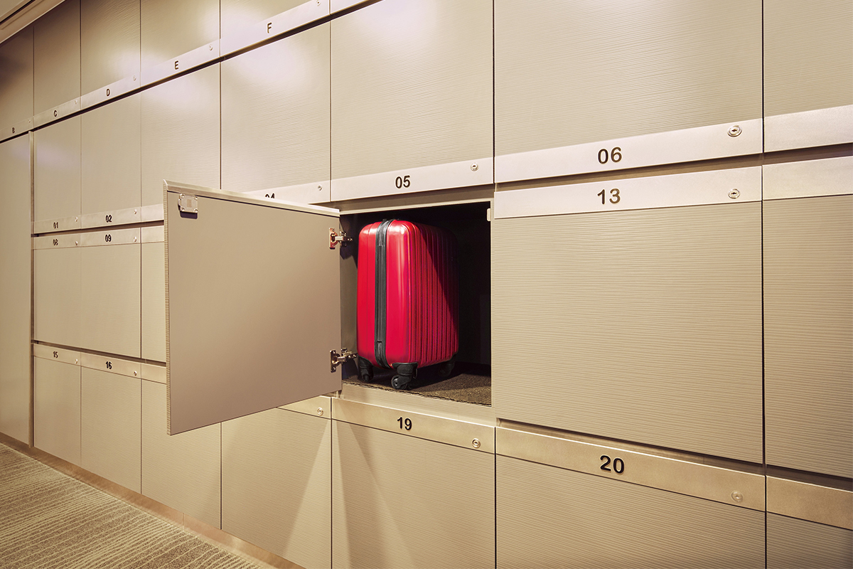 Lockers in The Infinity Lounge