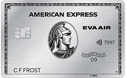 American Express EVA Air Platinum Charge Card image