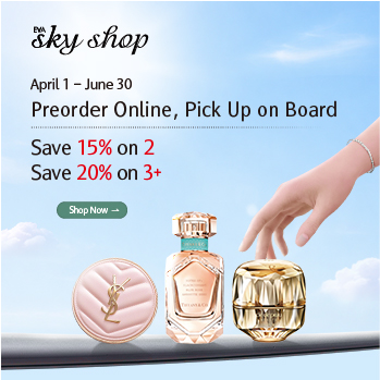 Preorder online jouw Duty Free items en ontvang ze aan boord