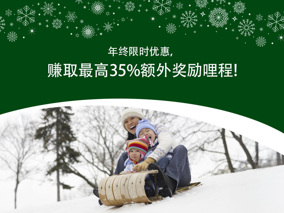 Purchase miles promotion