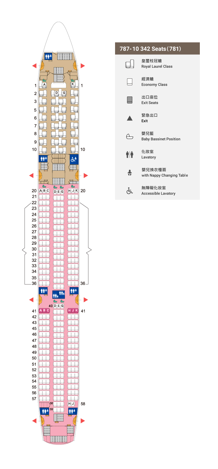 787-10 seat