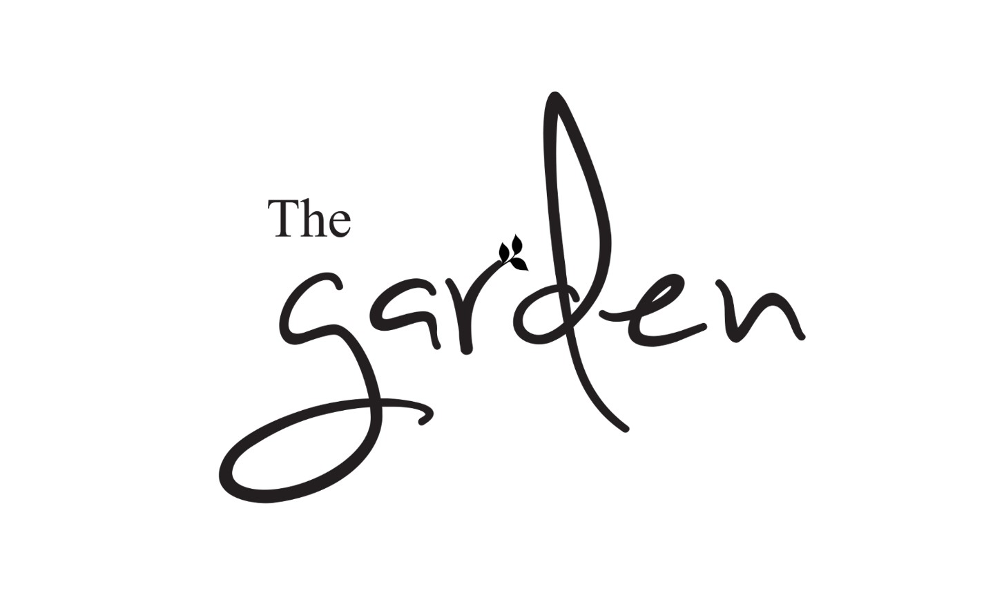 โลโก้ของห้องรับรอง The Garden