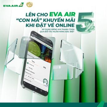 Ưu đãi lớn từ EVA AIR