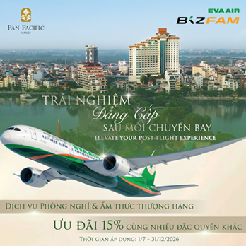 Ưu đãi ẩm thực cao cấp tại Pan Pacific Hanoi