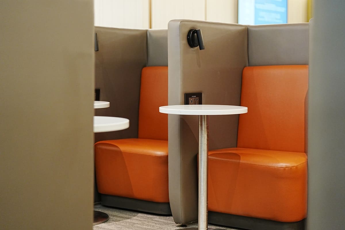 Seats in The Star Lounge 