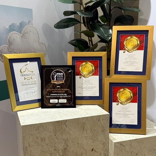 長榮航空榮獲TravelPlus、PAX International雜誌肯定 獲頒六項大獎