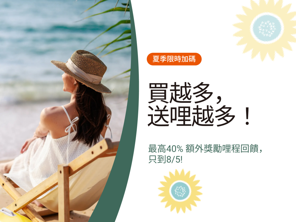 買越多，送哩越多!