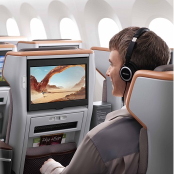 長榮航空引領潮流 導入Panasonic Avionics Arc™ 3D立體飛行地圖 搶先業界大升級 為機上娛樂系統體驗增添趣味